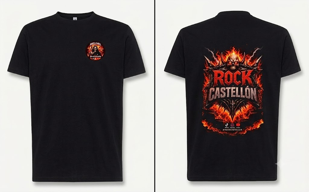 Camiseta Rock Delantera